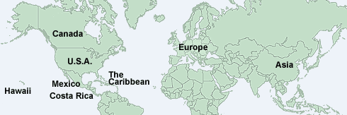 world map